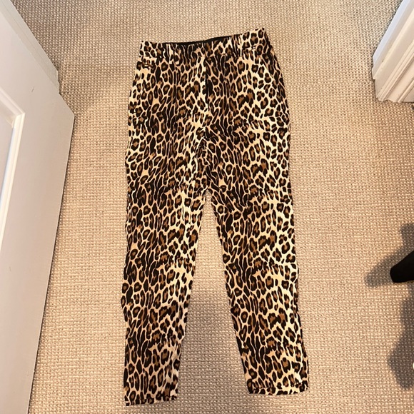 THE KOOPLES leopard pants size 34 - Picture 2 of 2
